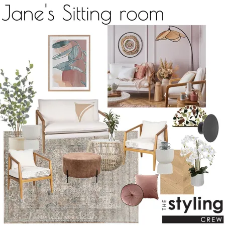 Jane North - Sitting Room Interior Design Mood Board by The Styling Crew on Style Sourcebook