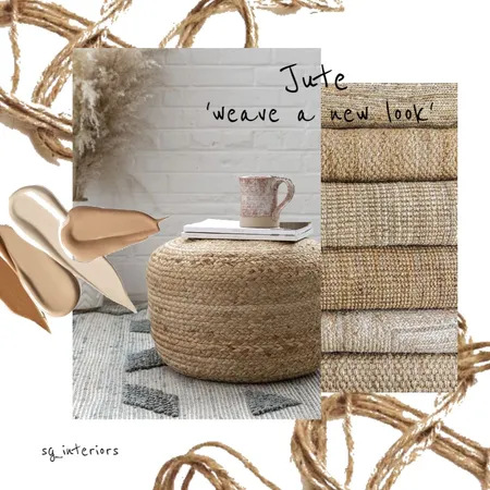 Jute Interior Design Mood Board by sginteriors on Style Sourcebook
