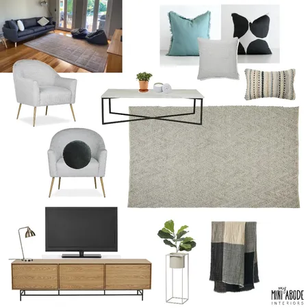 Tamara Hall - Living Interior Design Mood Board by My Mini Abode on Style Sourcebook