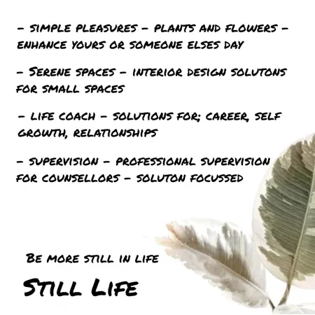 Still Life Interior Design Mood Board by AndreaMoore on Style Sourcebook