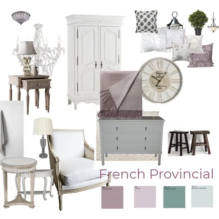 French Provincial Interior Design Mood Board by Sue Sallabanks on Style Sourcebook