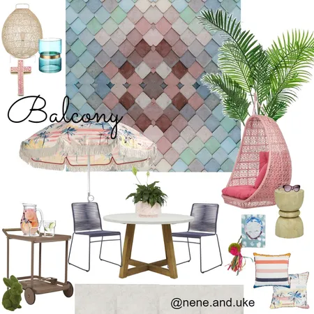 Outdoor Balcony Interior Design Mood Board by nene&uke on Style Sourcebook