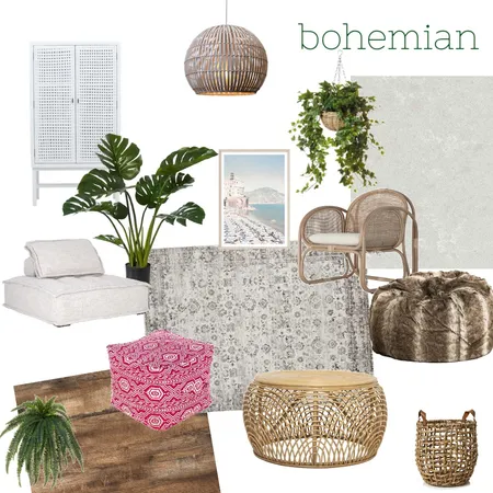 Bohemian Interior Design Mood Board by kirstyk on Style Sourcebook