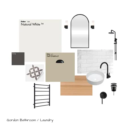 Gordon bathroom inspo Interior Design Mood Board by Carters Design on Style Sourcebook