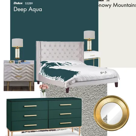 Bedroom2 Interior Design Mood Board by cherylsimpson on Style Sourcebook