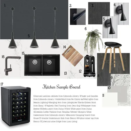 Kitchen Module 9 Interior Design Mood Board by Style by Sisters on Style Sourcebook