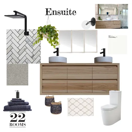Lina and Ivano's Ensuite Interior Design Mood Board by RachelC