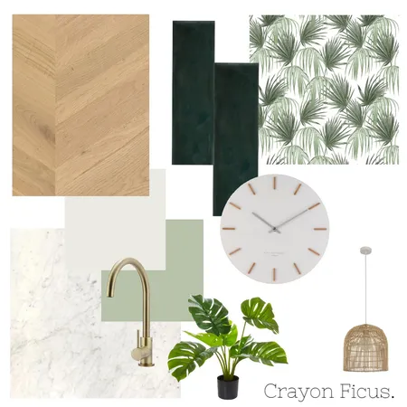 Crayon Ficus Interior Design Mood Board by SJackson on Style Sourcebook
