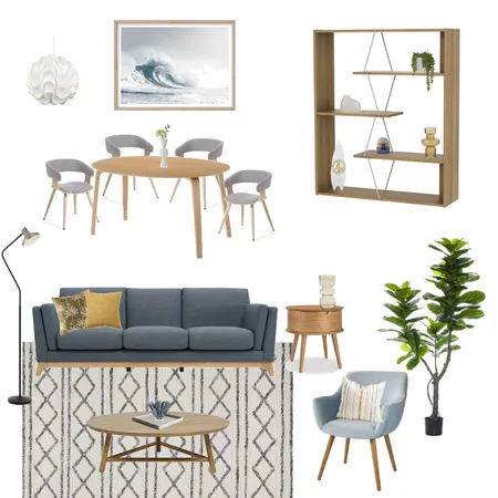 Mid Century Modern Beach House Interior Design Mood Board by noellainteriors on Style Sourcebook