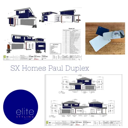 Exterior Colour Selection Interior Design Mood Board by Elite Styling on Style Sourcebook