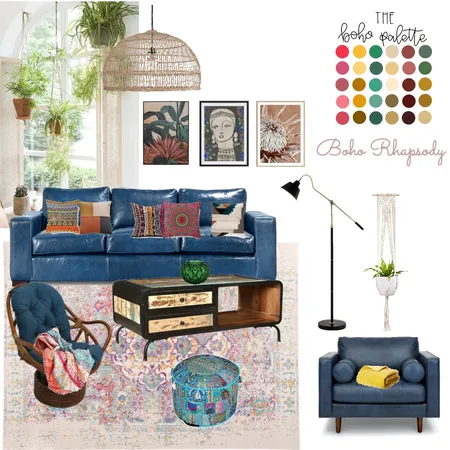 Boho Mood 2 Interior Design Mood Board by ClaudeA on Style Sourcebook
