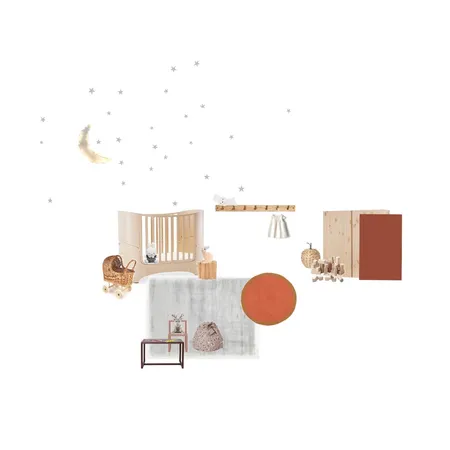 peuterkamer claire Interior Design Mood Board by edithpoma
