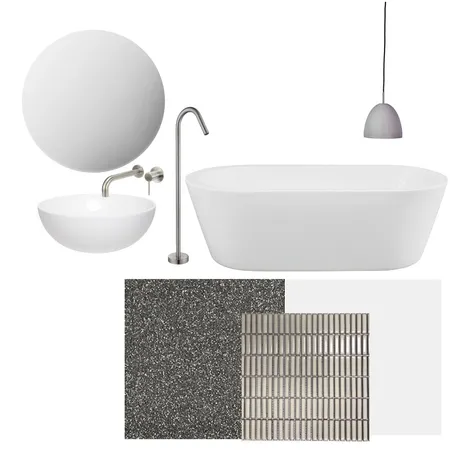 Main Bathroom Interior Design Mood Board by S.Carter on Style Sourcebook