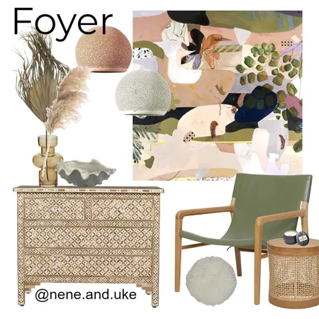 Moss Foyer Interior Design Mood Board by nene&uke on Style Sourcebook