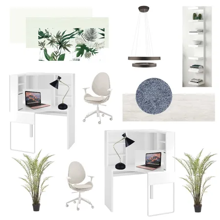 Study Room - Mod 9 Interior Design Mood Board by Go Figure Creative Designs on Style Sourcebook