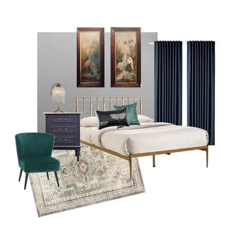 Bedroom Interior Design Mood Board by lalupfold on Style Sourcebook