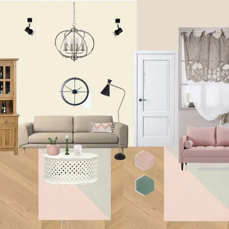 Развертка в стиле сканди Interior Design Mood Board by NEWINTERIOR on Style Sourcebook