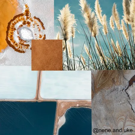 Blue Sandstorm Interior Design Mood Board by nene&uke on Style Sourcebook