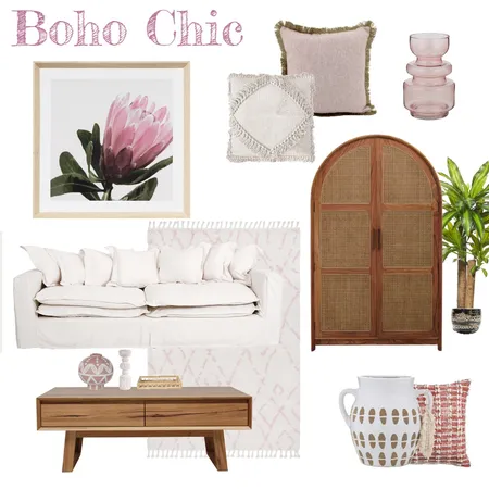 Boho Chic Interior Design Mood Board by CADA Interiors on Style Sourcebook