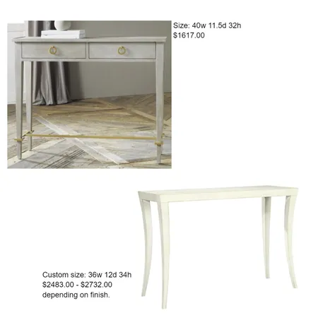 Yvette's Consoles Interior Design Mood Board by Intelligent Designs on Style Sourcebook