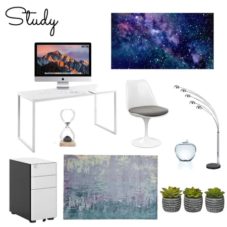 Study Interior Design Mood Board by deilatan on Style Sourcebook