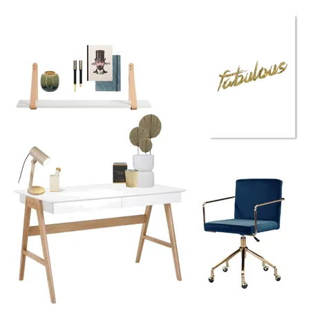 משרד ביתי Interior Design Mood Board by MorSimanTov on Style Sourcebook