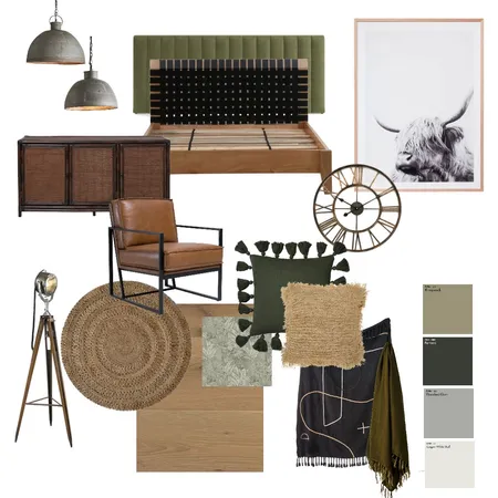 man bedroom Interior Design Mood Board by Wonder on Style Sourcebook