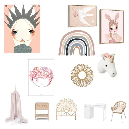 Nahla’s Art options Interior Design Mood Board by Little Design Studio on Style Sourcebook