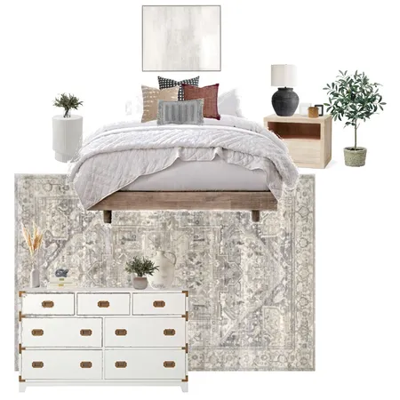 HN Roggi Bedroom-1 Interior Design Mood Board by kgiff147