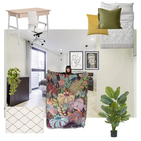 Bedroom 1 Interior Design Mood Board by Ruxuan0928