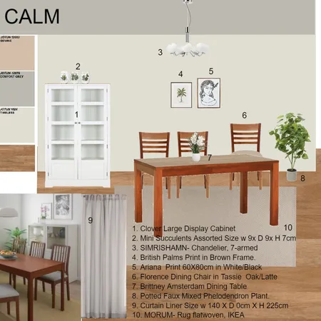 DINING ROOM_01 Interior Design Mood Board by Richard_IDI on Style Sourcebook