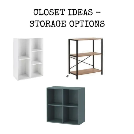 CLOSET IDEAS (STORAGE) Interior Design Mood Board by Organised Design by Carla on Style Sourcebook
