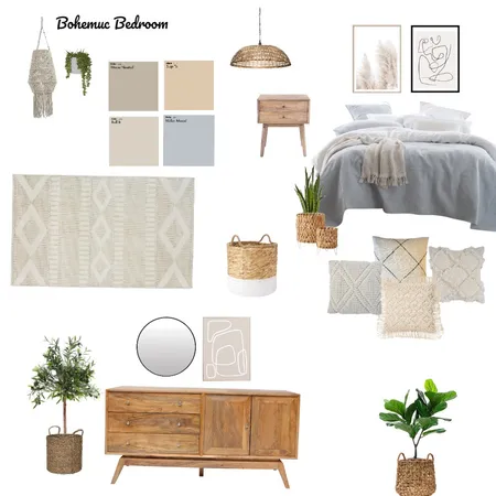 Boho Interior Design Mood Board by marybella on Style Sourcebook