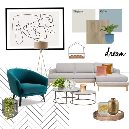 Sala 2 Interior Design Mood Board by BrendaGCNoon