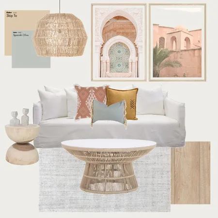 Moroccan X Coastal Interior Design Mood Board by sb.interiors on Style Sourcebook