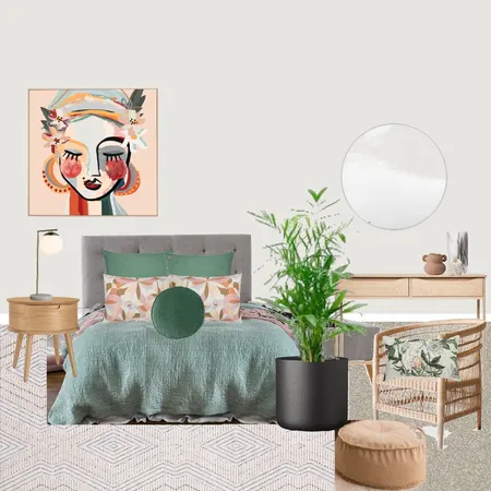 Meyer Balcony Bedroom Interior Design Mood Board by Style and Leaf Co on Style Sourcebook