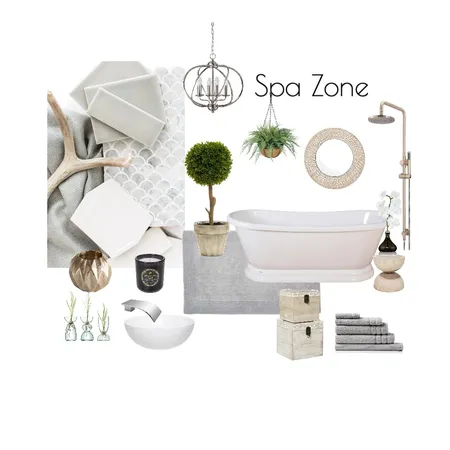 Spa Zone Interior Design Mood Board by Johnna Ehmke on Style Sourcebook