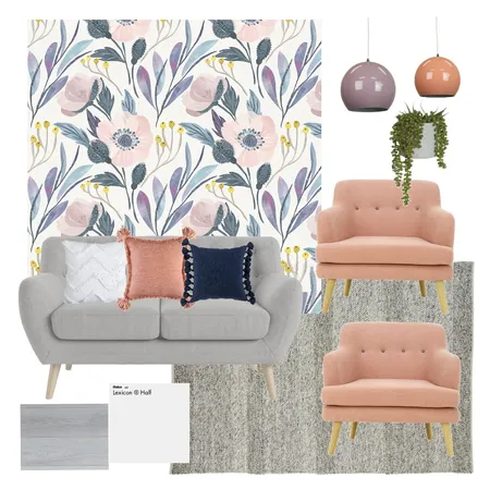 Blush n Blue Interior Design Mood Board by Ahysampv on Style Sourcebook