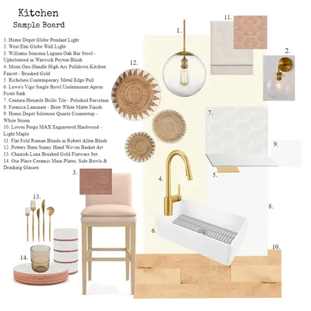 Sample Board - Kitchen Interior Design Mood Board by adeabreu on Style Sourcebook