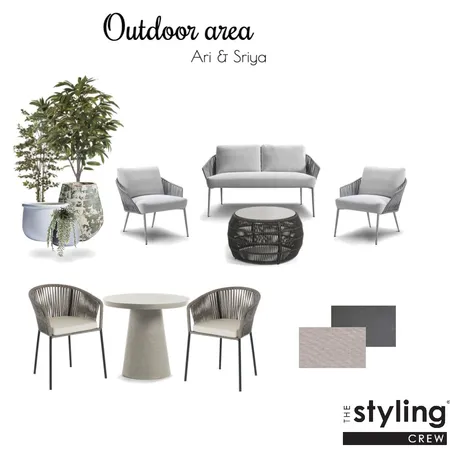 Outdoor area - Ari & Sriya Interior Design Mood Board by The Styling Crew on Style Sourcebook