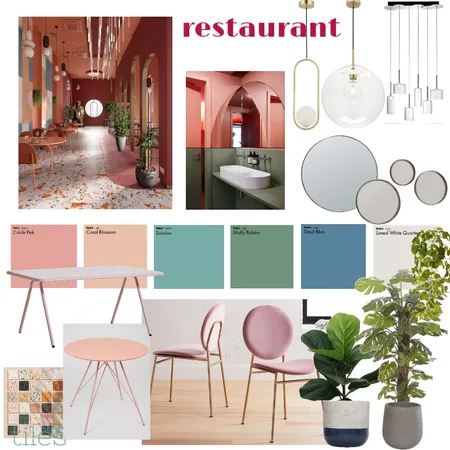 restaurant Interior Design Mood Board by katerina297 on Style Sourcebook