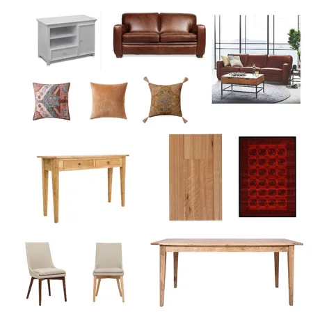 warm, cosy, eclectic Interior Design Mood Board by liznoble on Style Sourcebook