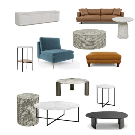 Jasna new lounge black/white chunky Interior Design Mood Board by Little Design Studio on Style Sourcebook