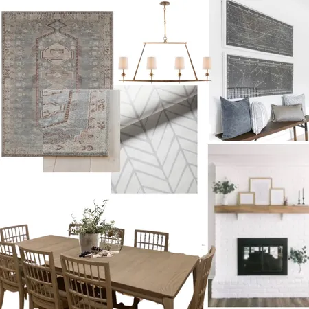 Dining room Interior Design Mood Board by Rhiannon Lee, Oleander & Finch Interiors on Style Sourcebook