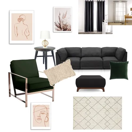 Living in green Interior Design Mood Board by Tessamay23 on Style Sourcebook