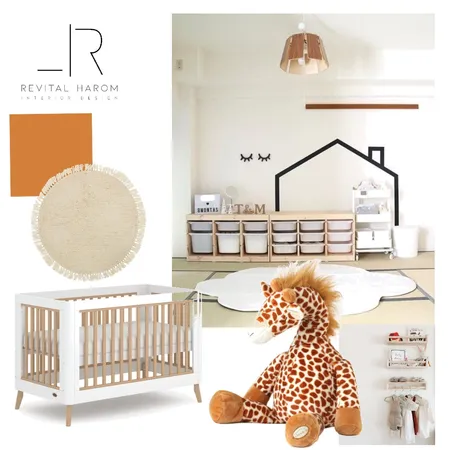 בסגנון נסקנדינבי נורדי חדר תינוק Interior Design Mood Board by revitalharom on Style Sourcebook