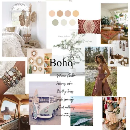 bohemian Interior Design Mood Board by Pipers interior designs on Style Sourcebook
