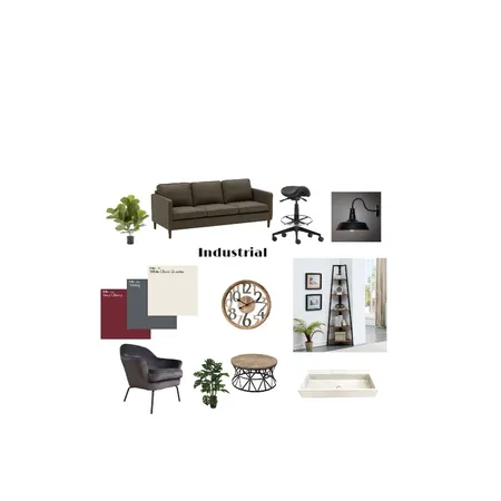 Industrial Interior Design Mood Board by Sue Jackson on Style Sourcebook