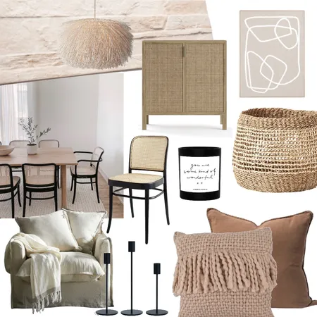 Fun Interior Design Mood Board by Rhiannon Lee, Oleander & Finch Interiors on Style Sourcebook