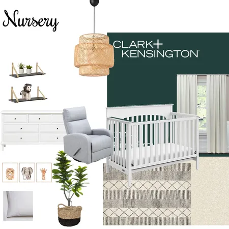 Baby's Room Interior Design Mood Board by Sacha Villa on Style Sourcebook
